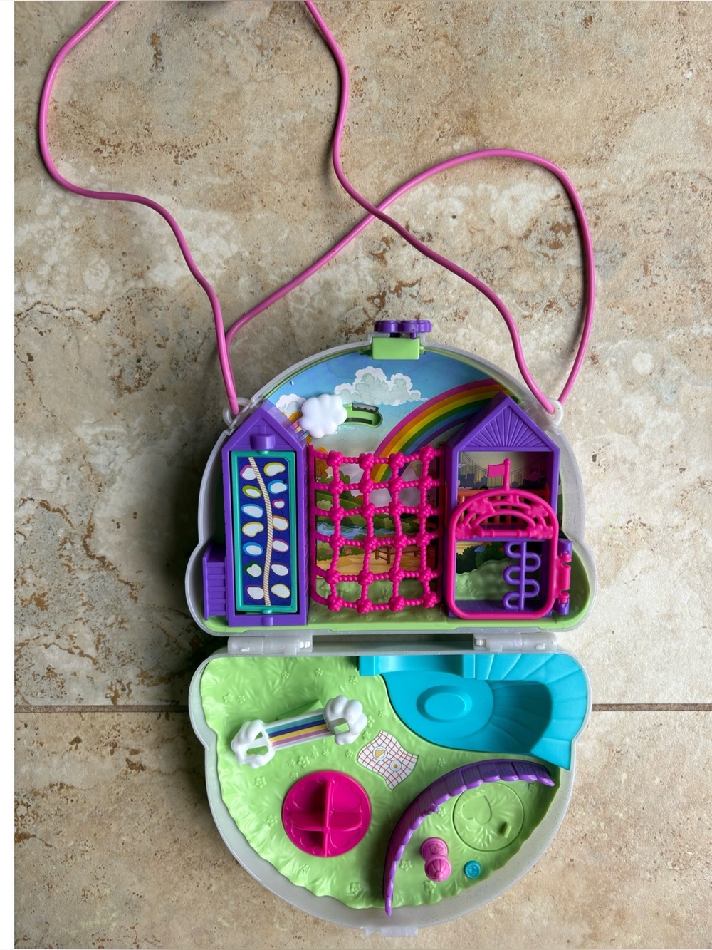 Rainbow Polly Pocket Purse
